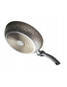 Padella Cuore di Pietra 30 cm Induzione – Accademia Mugnano, Alluminio Forgiato