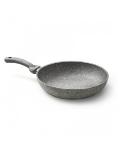 Padella Cuore di Pietra 26 cm Induzione – Accademia Mugnano, Alluminio Forgiato