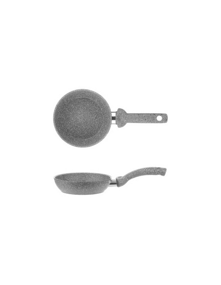 Padella Cuore di Pietra 16 cm Induzione – Accademia Mugnano, Alluminio Forgiato