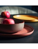 Piatto Fondo Tognana Bruges 18,5 cm in Stoneware Marrone – Urban Style
