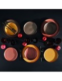 Piatto Fondo Tognana Bruges 18,5 cm in Stoneware Marrone – Urban Style