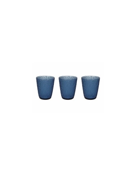 DAVOR CONF 3 BICCHIERI BLU 280CC su TreG Ingrosso
