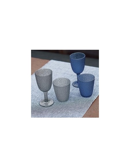 DAVOR CONF 3 BICCHIERI BLU 280CC su TreG Ingrosso
