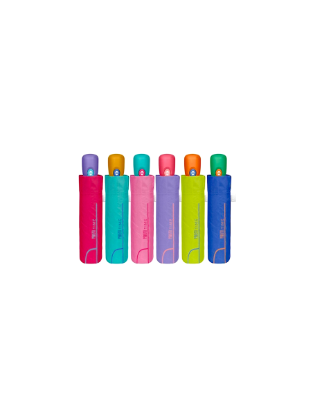 26413 OMBRELLO DONNA MINI AUTOMATICO TINTA UNITA