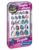UNGHIE ADESIVE FARFALLE CRAZY CHIC 18134