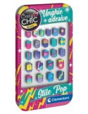 CRAZY CHIC 18137 UNGHIE ADESIVE STILE POP