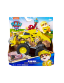 Paw Patrol Rescue Wheels Bulldozer di Rubble con Figura e Funzione Bulldozer