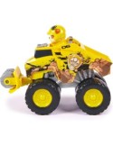 Paw Patrol Rescue Wheels Bulldozer di Rubble con Figura e Funzione Bulldozer