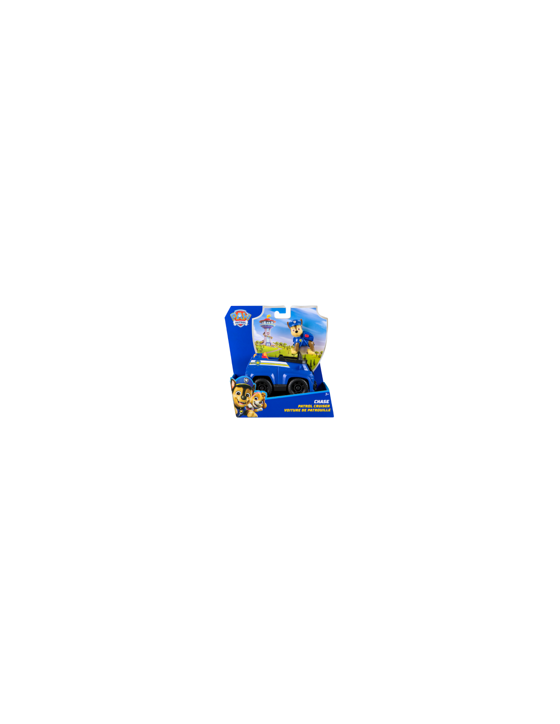 Paw Patrol Chase Patrol Cruiser – Veicolo Eco-Friendly con Figura 3+ Anni