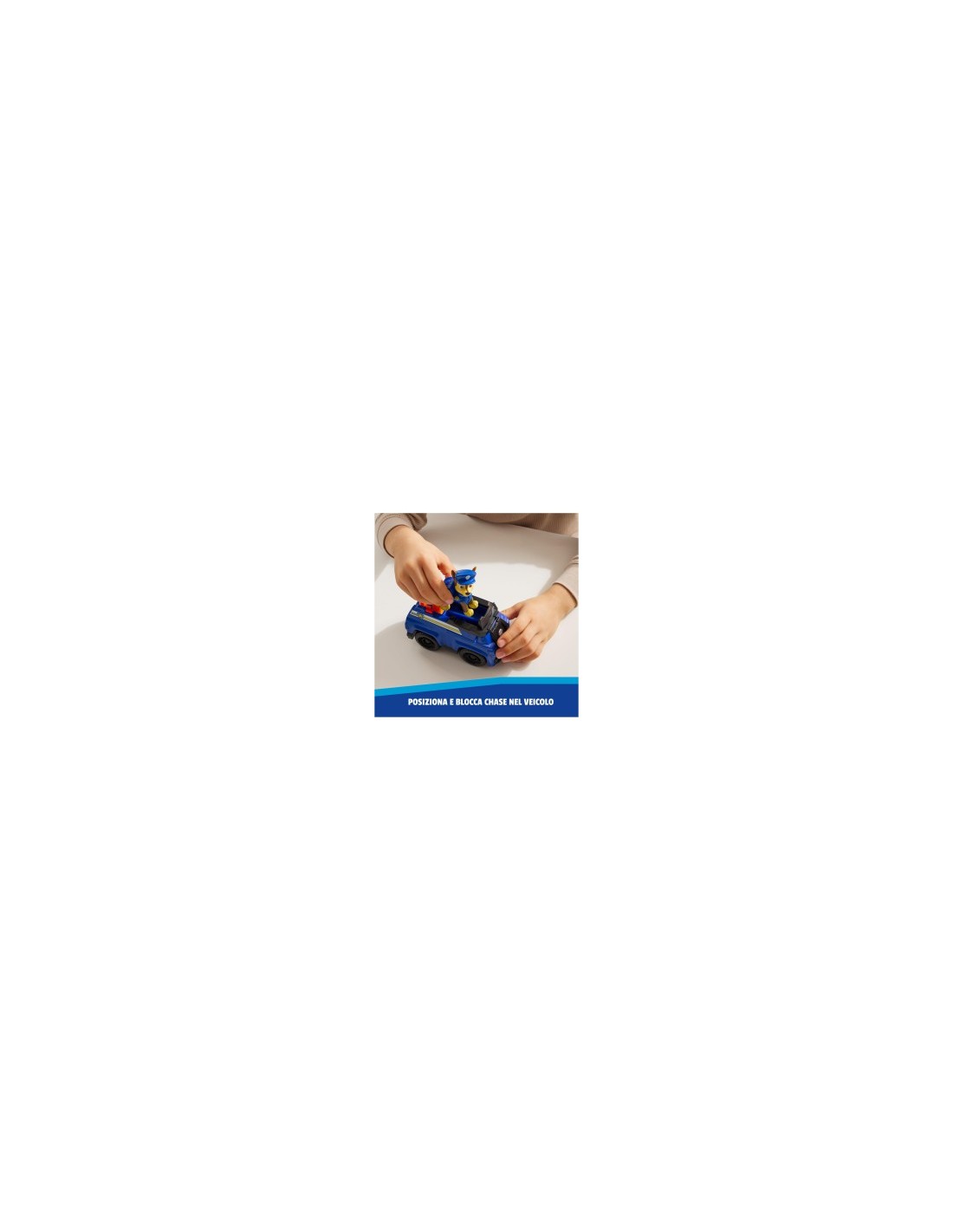 Paw Patrol Chase Patrol Cruiser – Veicolo Eco-Friendly con Figura 3+ Anni