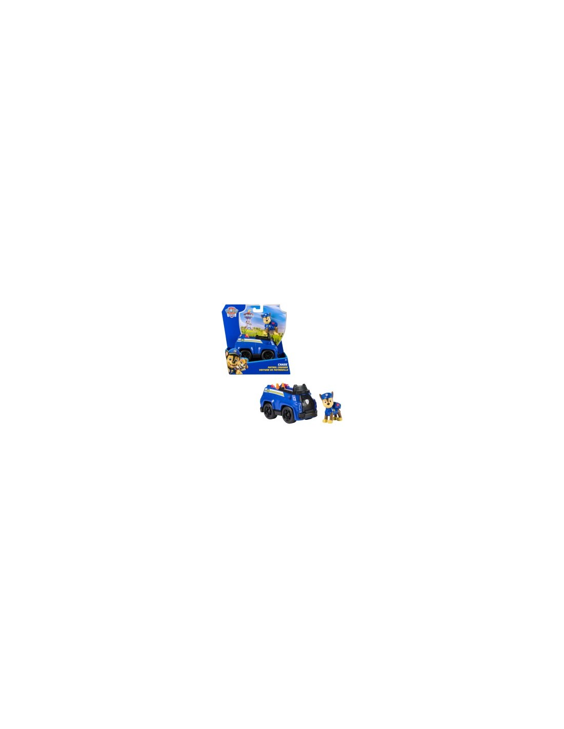 Paw Patrol Chase Patrol Cruiser – Veicolo Eco-Friendly con Figura 3+ Anni
