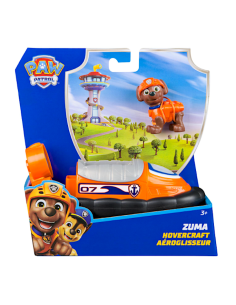 Paw Patrol Zuma Hovercraft Eco-Friendly con Figura – Veicolo da 13 cm