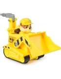 Paw Patrol Rubble Bulldozer Monster Truck – Veicolo con Figura e Ruote funzionanti