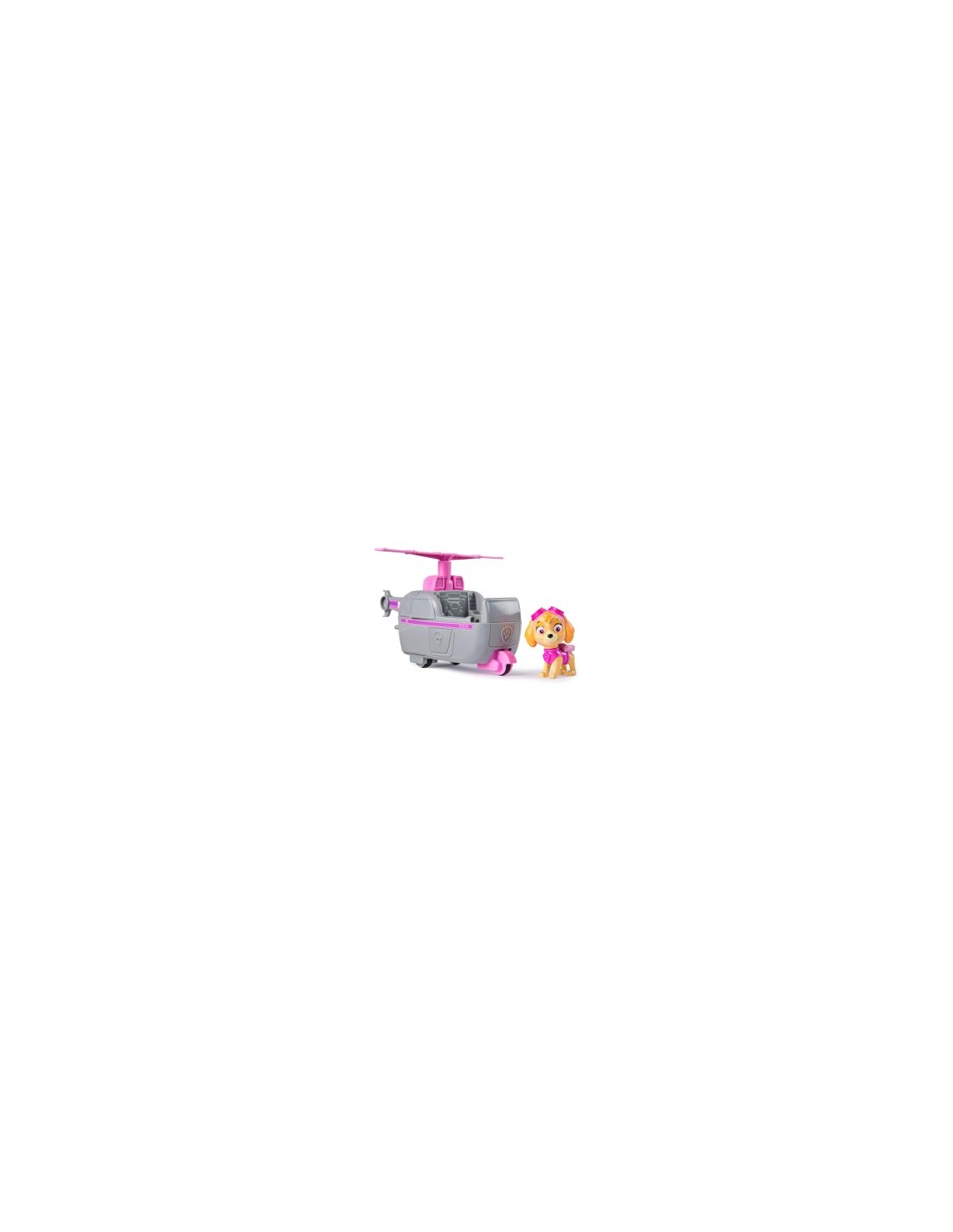 Paw Patrol Skye Elicottero Base con Figura – Veicolo da 13 cm