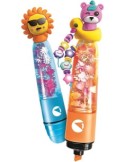 CLEMENTONI IDEA, CREATE YOUR HIGHLIGHTERS CRAZY SUMMER, LABORATORIO EVIDENZIATORI PERSONALIZZATI, KIT CREATIVO, ASSORTITO