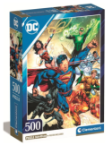 PUZZLE 500PZ CLEMENTONI CON POSTER SUPEREROI DC 35531