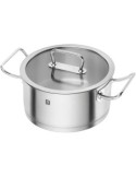 ZWILLING Pro Casseruola Bassa 24 cm – Acciaio 18/10, 4,3 L, Induzione