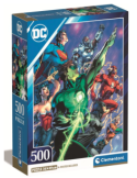 PUZZLE 500PZ CLEMENTONI CON POSTER SUPEREROI DC 35532
