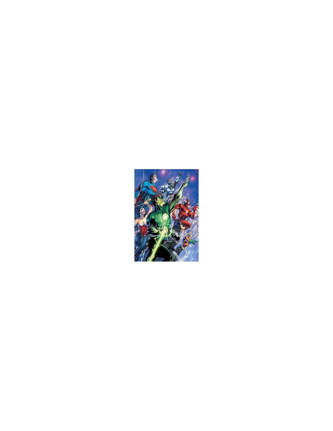 PUZZLE 500PZ CLEMENTONI CON POSTER SUPEREROI DC 35532