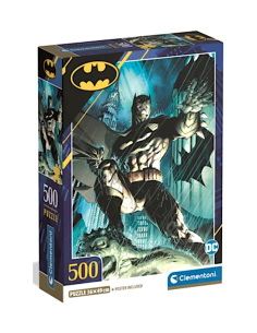 PUZZLE 500PZ CLEMENTONI CON POSTER SUPEREROI DC BATMAN 35593