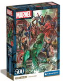 PUZZLE 500PZ CLEMENTONI CON POSTER SUPEREROI MARVEL 35546