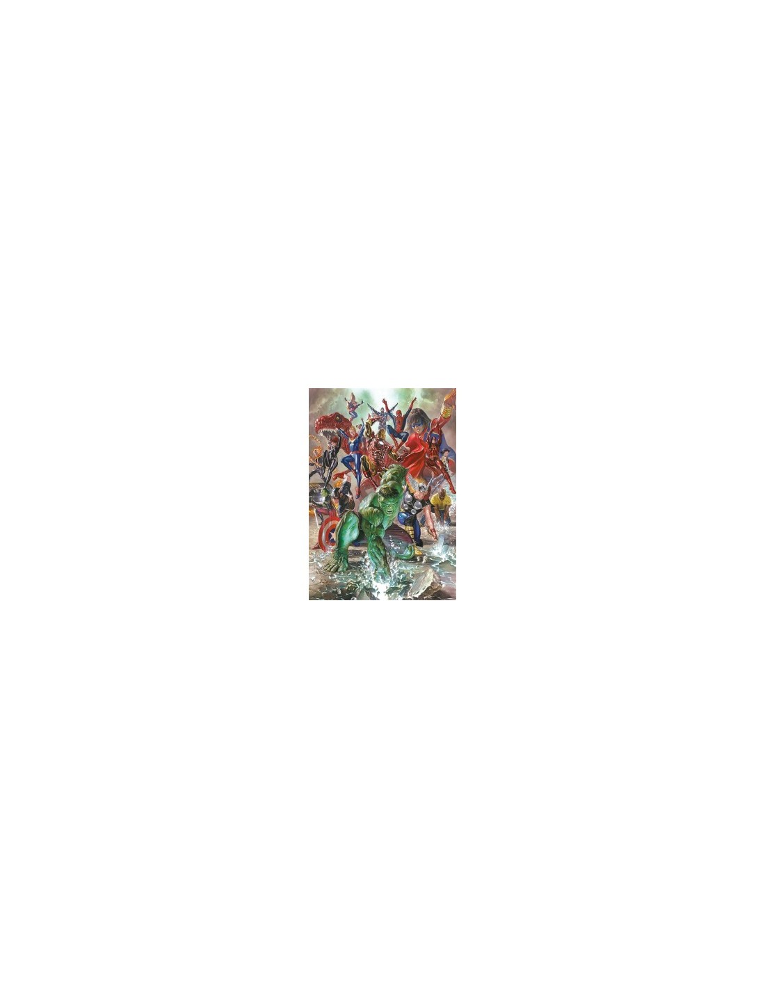 PUZZLE 500PZ CLEMENTONI CON POSTER SUPEREROI MARVEL 35546