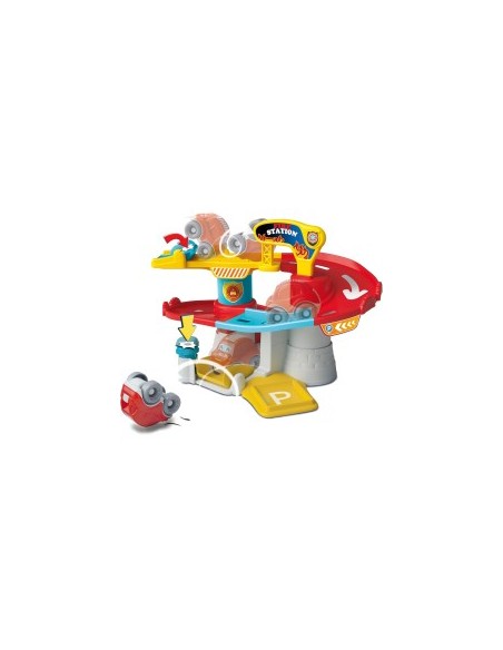 STAZIONE DEI POMPIERI CLEMENTONI BABY FIRE STATION 17559 , PISTA MACCHININE PER BAMBINI 18+ MESI