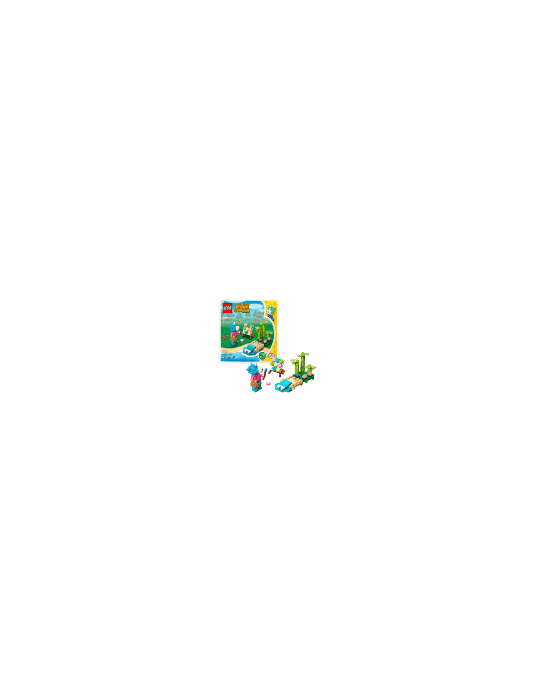 ANIMAL CROSSING LEGO 30703 GIULIANO DIPINGE SULLA SPIAGGIA