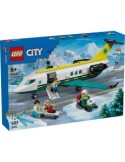 LEGO CITY 60465 AEREO AMBULANZA DI EMERGENZA PER BAMBINI + 6 ANNI