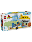 LEGO DUPLO 10443 LA PRIMA VOLTA IN AEROPORTO, AEREO ORSACCHIOTTO E 2 PRSONAGGI