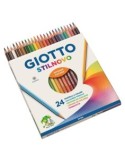 Giotto Turbo Color – Astuccio 24 Pennarelli Lavabili Punta Fine