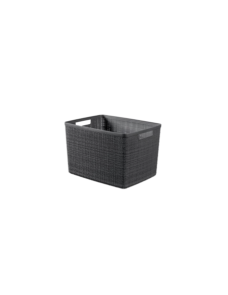 JUTE CESTINO L RETTANGOLARE 20LT ANTRACITE