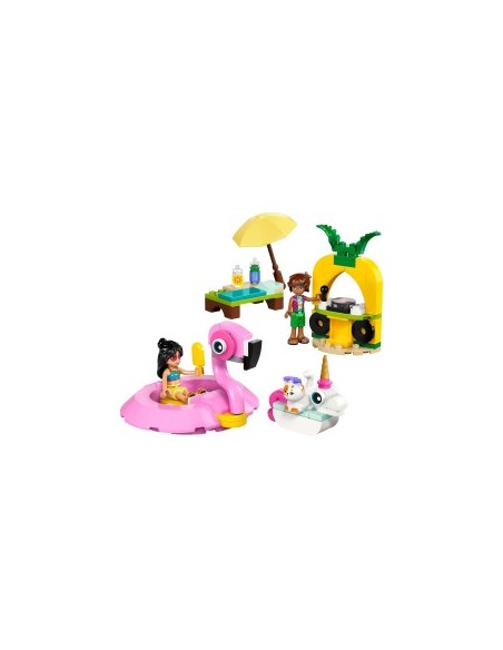 LEGO FRIENDS 42658 FESTA IN PISCINA UNICORNO E FENICOTTERO, PER BAMBINI +5 ANNI