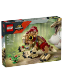 LEGO JURASSIC WORLD 76970 BABY DINOSAURO DOLORES AQUILOPS 11X20X15 CM, GIOCATTOLO, COSTRUZIONE, BAMBINI 7+ ANNI