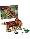 LEGO JURASSIC WORLD 76970 BABY DINOSAURO DOLORES AQUILOPS 11X20X15 CM, GIOCATTOLO, COSTRUZIONE, BAMBINI 7+ ANNI