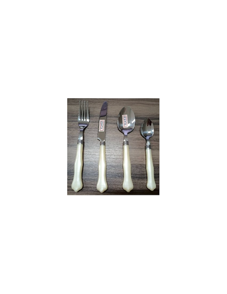 SERVIZIO 24 POSATE 207274 INOX MANICO AVORIO