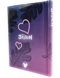 Seven, Diario, Agenda Scuola, Disney Stitch e Angel, 12 Mesi, 21 x 15 x 3 cm, Copertina Lucida Rigida