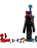 LEGO MINECRAFT 21279 LA TORRE DELL'ENDERMAN, FORTINO MODULARE + 9 ANNI