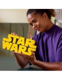 LEGO STAR WARS 75407 LOGO STAR WARS IN MATTONCINI PER ADULTI