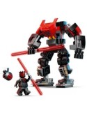 LEGO STAR WARS 75411 MECH DARTH MAUL, ACTION FIGURE, CON SPADA LASER DOPPIA, + 6 ANNI