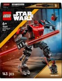 LEGO STAR WARS 75411 MECH DARTH MAUL, ACTION FIGURE, CON SPADA LASER DOPPIA, + 6 ANNI