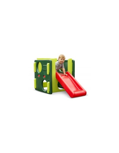 PICCOLA PALESTRA CON SCIVOLO LITTLE TIKES PALESTRA DI ATTIVITÀ JUNIOR, GIOCATTOLO DA GIARDINO, PER INTERNO ED ESTERNO