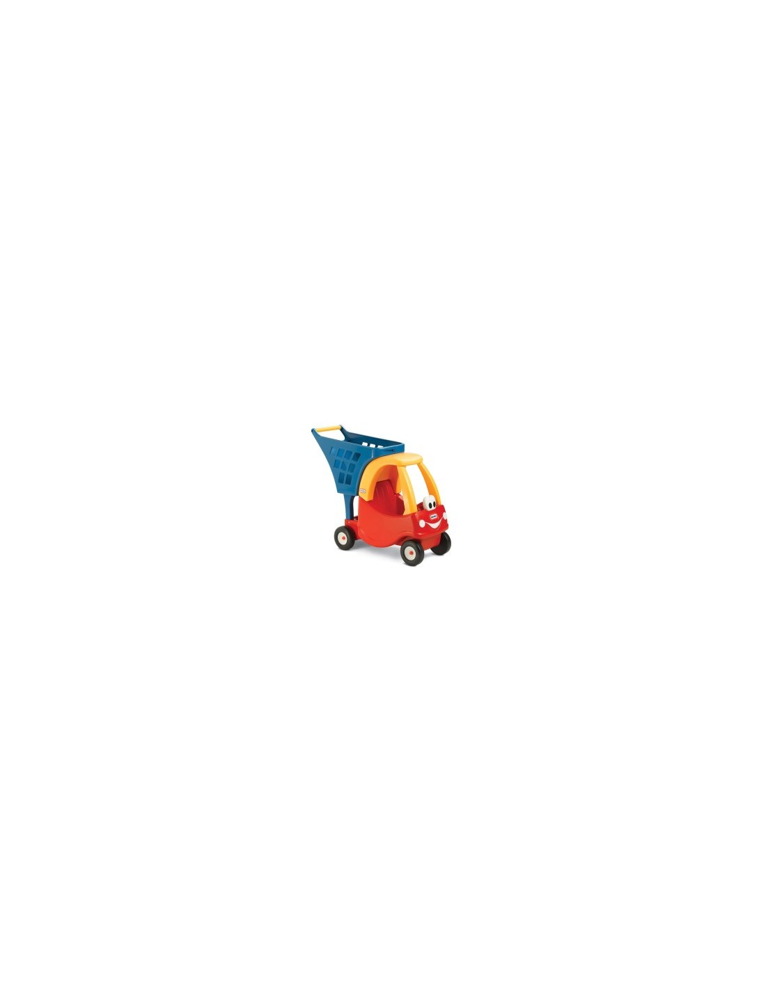COZY COUPE CARRELLO SPESA, GIOCATTOLO BAMBINI  + 18 MESI, BLU ROSSO GIALLO