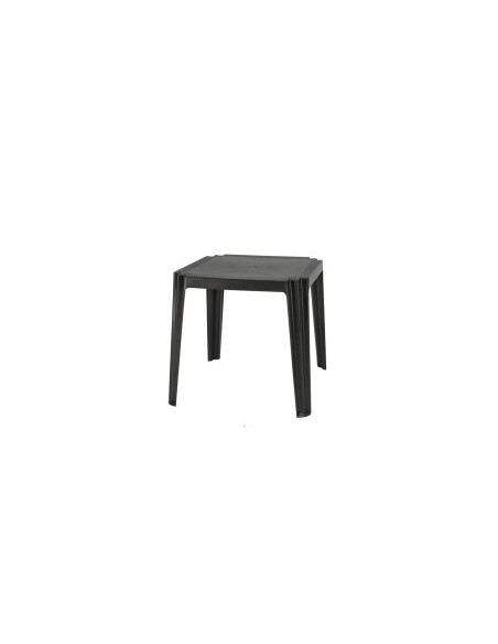 TAVOLO MADISON 6908RY 75X75CM S/RATTAN ANTRACITE IGAP
