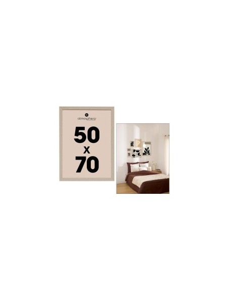PORTAFOTO 209413 MISSY 50X70CM MDF BEIGE