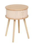 Comodino, 2 ante, crema, 54x40x40 cm, ATMOSPHERA CREATEUR D'INTERIEUR