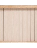 Comodino, 2 ante, crema, 54x40x40 cm, ATMOSPHERA CREATEUR D'INTERIEUR