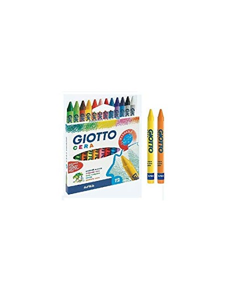 GIOTTO 12 PASTELLI A CERA�59300