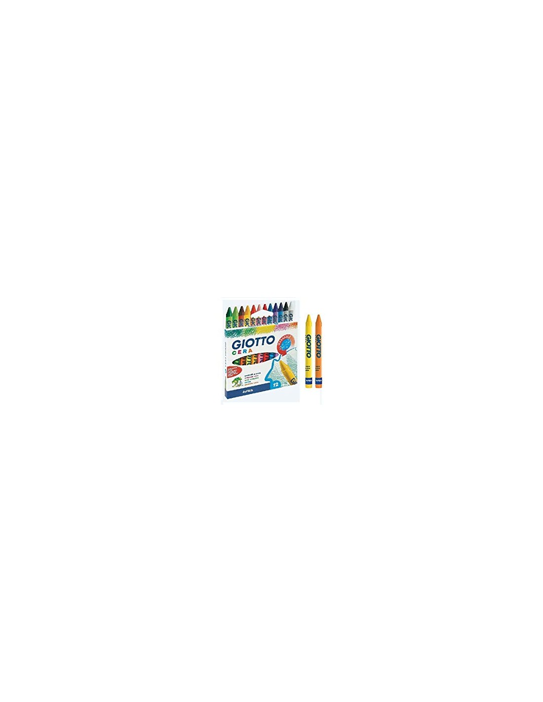 GIOTTO 12 PASTELLI A CERA�59300