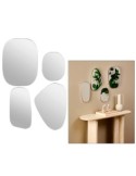 Specchio, plastica, Roman, 30x1.2x40 cm, set x4, ATMOSPHERA